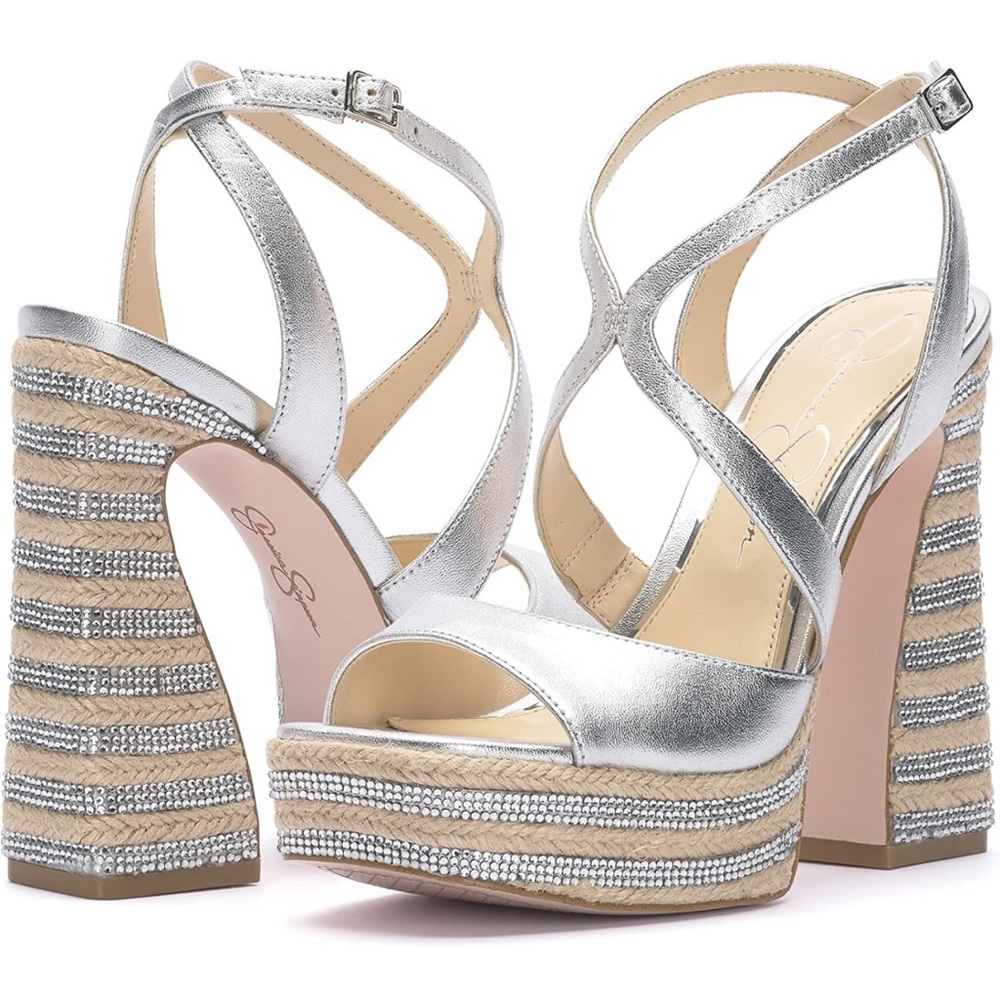 Jessica Simpson Women's Dosia Strappy Platform Sandal Wedges